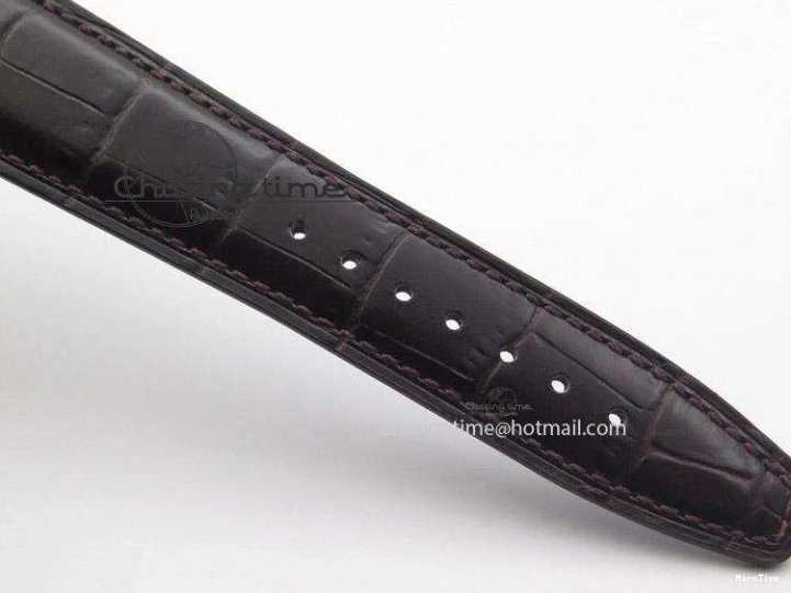 MIROTIME 0303 Affordable Ingeniuer St.Laurens SS Brown Dial MK 1:1 Best Edition On Black Leather Strap A 7365